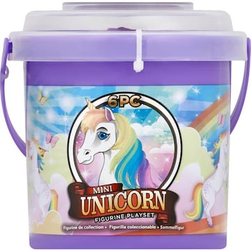 Wild Republic Playset, Figurine, Mini-Bucket Unicorn