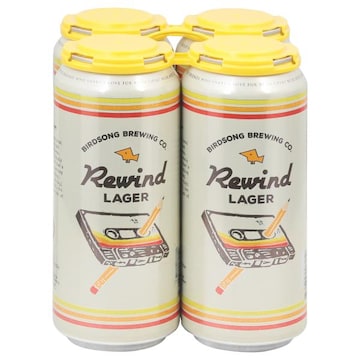 Birdsong Brewing Co. Beer, Lager, Rewind