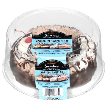 Jon Donaire Variety Sampler Sundae Premium Ice Cream Cake