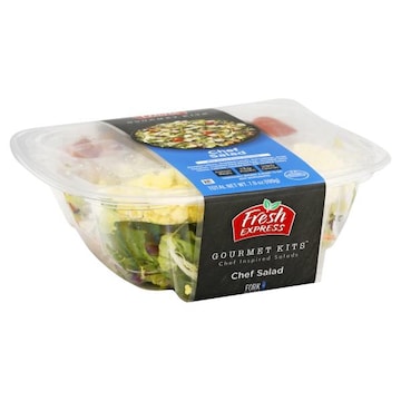 Fresh Express Gourmet Kits Chef Salad, with Bacon Rach Dressing
