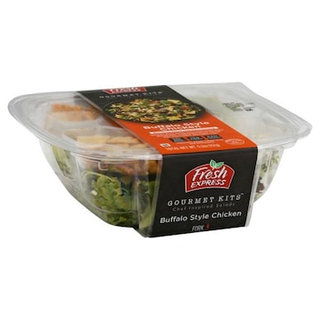 Fresh Express Gourmet Kits Buffalo Style Chicken, with Bacon Buffalo Style Ranch Dressing