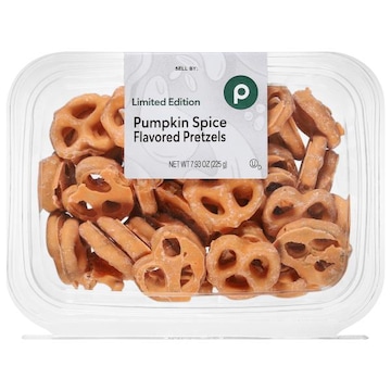 Publix Pumpkin Spice Flavored Pretzels