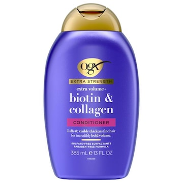 Ogx Extra Strength Extra Volume Biotin & Collagen Bergamot, Jasmine, Vanilla Conditioner
