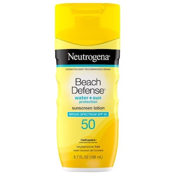 Neutrogena Beach Defense Sunscreen Lotion, Broad Spectrum SPF 50