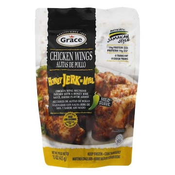 Grace Chicken Wings, Honey Jerk De Miel, Mild Sauve