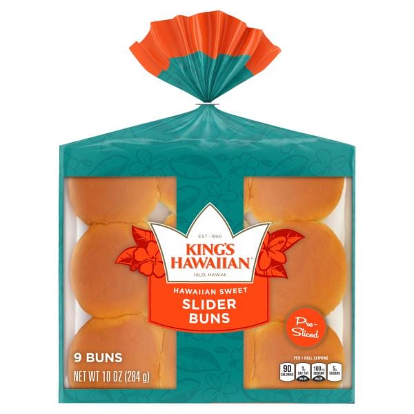 King's Hawaiian Slider Buns, Hawaiian Sweet, Pre-Sliced | Publix Super ...