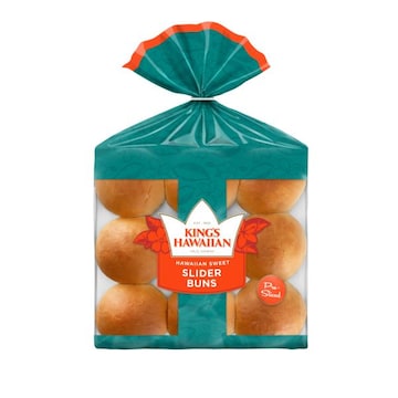 King's Hawaiian Original Hawaiian Sweet Pre-Sliced Slider Buns, 9 Count