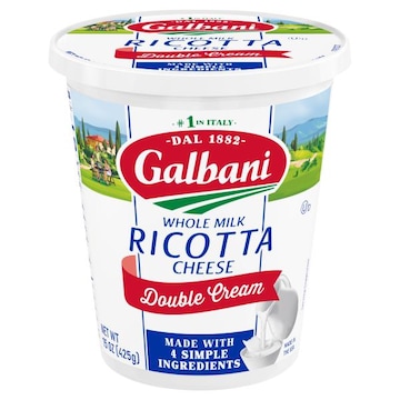 Galbani Ricotta Cheese, Double Cream, Whole Milk