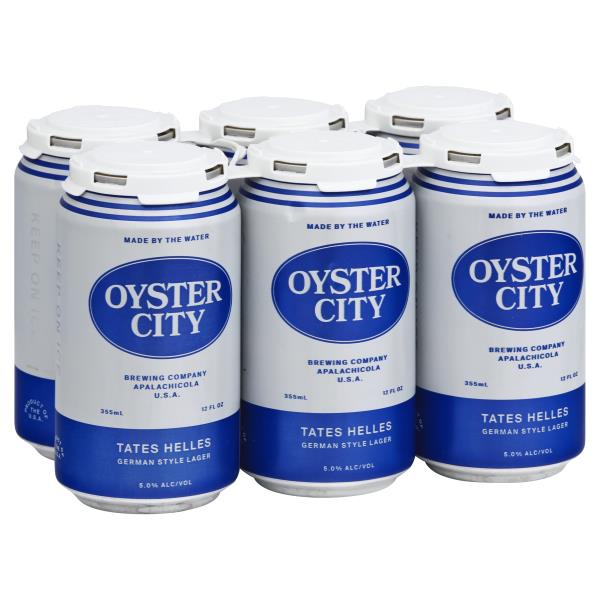 Oyster City Beer, Lager, German Style Publix Super Markets