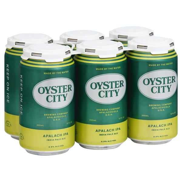 Oyster City Beer, Indian Pale Ale, Apalach Ipa Publix Super Markets