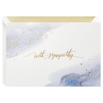 Hallmark Signature Sympathy Card (Many Thoughts and Prayers) #4