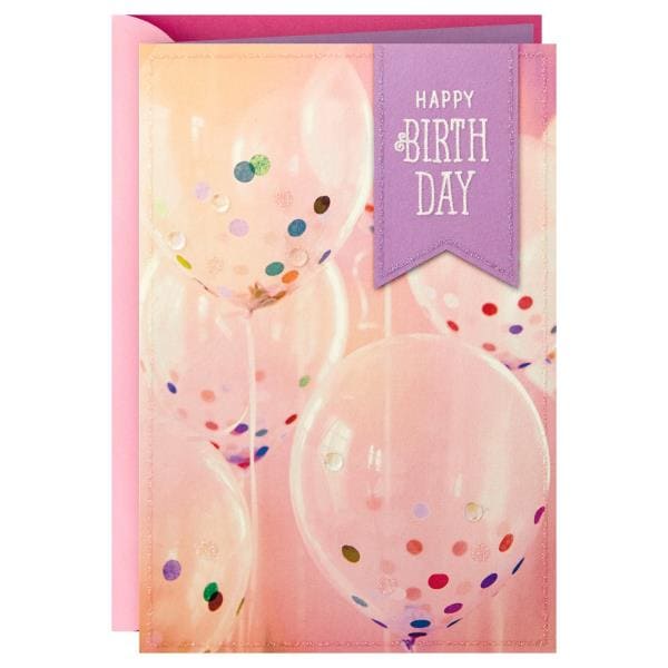 Hallmark Birthday Card (Confetti Balloons) #13 | Publix Super Markets