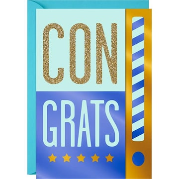 Hallmark Congratulations Card or Graduation Card (Congrats!, Blank Inside) #12