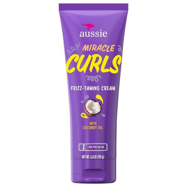 スリミングジェル500g Aussie Miracle Curls Frizz-Taming Cream, with Coconut Oil | Publix
