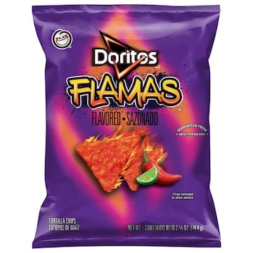 Doritos Tortilla Chips, Flamas Flavored