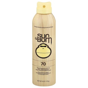 Sun Bum Sunscreen Spray, Moisturizing, Broad Spectrum SPF 70