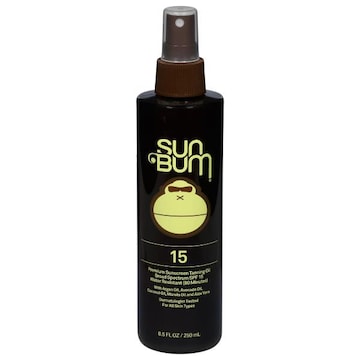 Sun Bum Sunscreen Tanning Oil, Premium, Broad Spectrum, SPF15