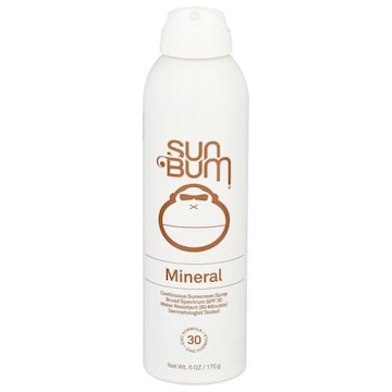 Sun Bum Continuous Sunscreen Spray, Mineral, Broad Spectrum SPF 30