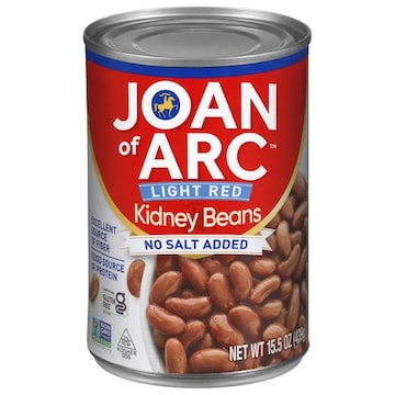 Joan of Arc Kidney Beans, No Salt Added, Light Red