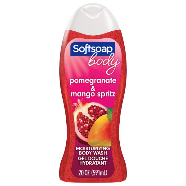 Softsoap Moisturizing Body Wash, Juicy Pomegranate and Mango Publix