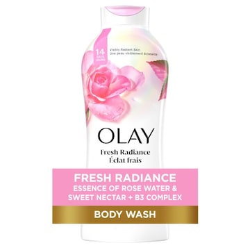 Olay Fresh Outlast Fresh Outlast Rose Water & Sweet Nectar Body Wash, 22 fl oz