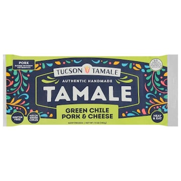Tucson Tamale Tamale, Green Chile Pork & Cheese