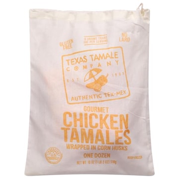 Texas Tamale TAMALES, GOURMET, CHICKEN