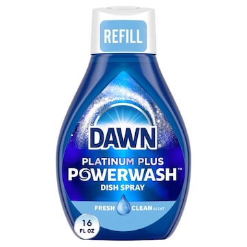 Dawn PLATINUM PLUS POWERWASH Spray Refill, Dish Soap, Fresh, 1 Refill, 16 fl oz
