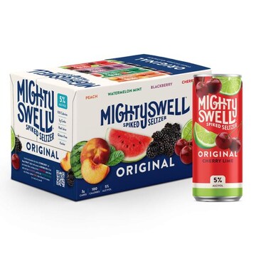 Mighty Swell Original Spiked Seltzer, Assorted, Original