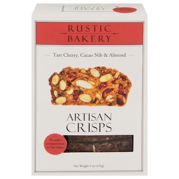 Rustic Bakery Artisan Crisps, Tart Cherry, Cacao Nib & Almond