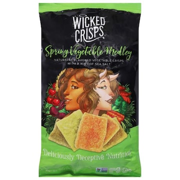 Sweet Chaos Vegetable Crisps, Spring Medley