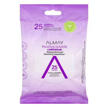 Almay Cleansing Towelettes, Makeup Remover, Longwear