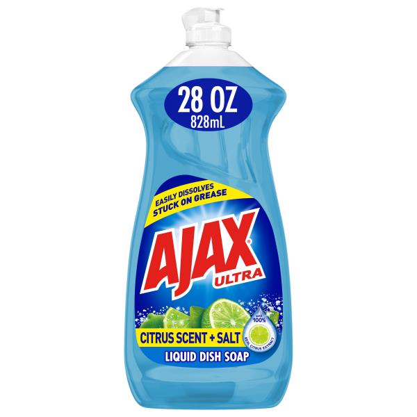 Ajax Dish Liquid, Charcoal + Citrus, Ultra | Publix Super Markets