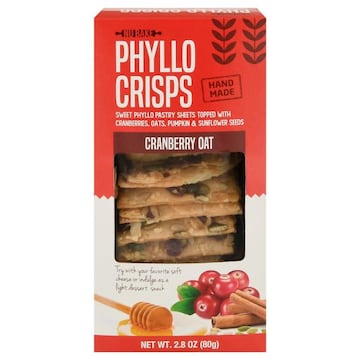Nu Bake Cranberry Oat Phyllo Crisps