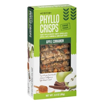 Nu Bake Phyllo Crisps, Apple Cinnamon