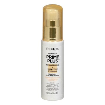 Revlon Photoready Makeup + Skincare Primer, Prime Plus, Brightening + Skin-Tone Evening 001