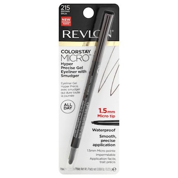 Revlon ColorStay Micro Eyeliner Gel, Waterproof, Brown 215