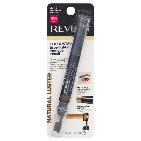 Revlon Colorstay Browlights Pomade Pencil Soft Brown 402 Publix Super Markets 