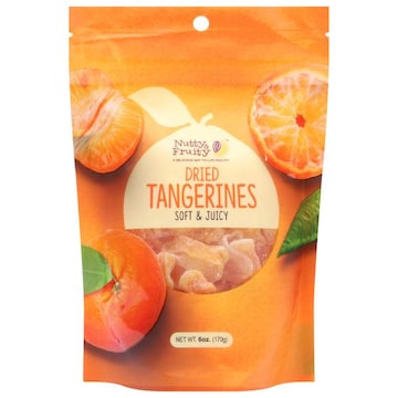 Nutty & Fruity Tangerines, Dried, Soft & Juicy
