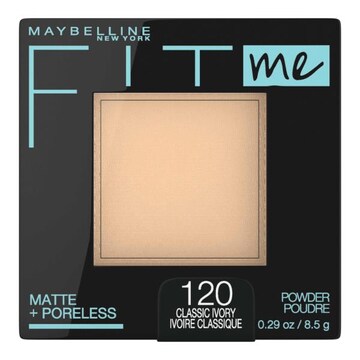 Maybelline Fit Me Matte + Poreless Pressed Face Powder Makeup Classic Ivory
