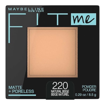 Maybelline Fit Me Matte + Poreless Pressed Face Powder Makeup Natural Beige