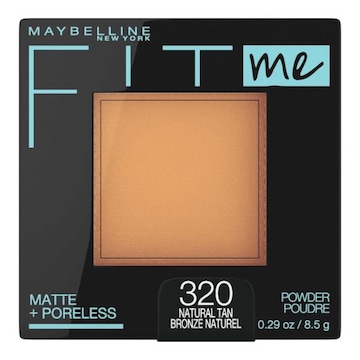 Maybelline Fit Me Matte + Poreless Pressed Face Powder Makeup Natural Tan