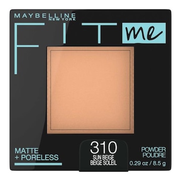 Maybelline Fit Me Matte + Poreless Pressed Face Powder Makeup Sun Beige