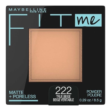 Maybelline Fit Me Matte + Poreless Pressed Face Powder Makeup True Beige