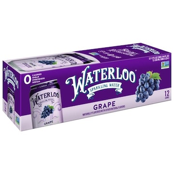 Waterloo Sparkling Water, Grape