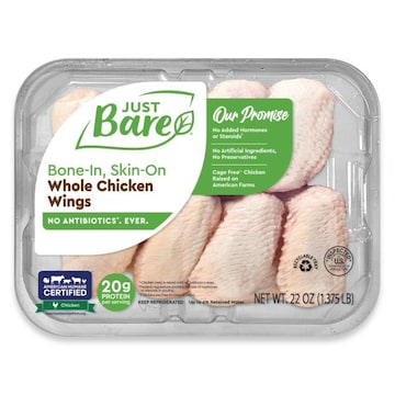 Just Bare® Natural Fresh Chicken Whole Wings