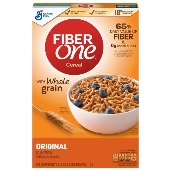 Fiber One Bran Cereal, Original Publix Super Markets