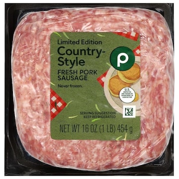 Publix Country Style Sausage, Limited Edition