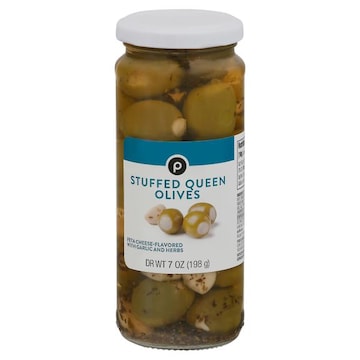 Publix Stuffed Queen Olives, Feta Cheese