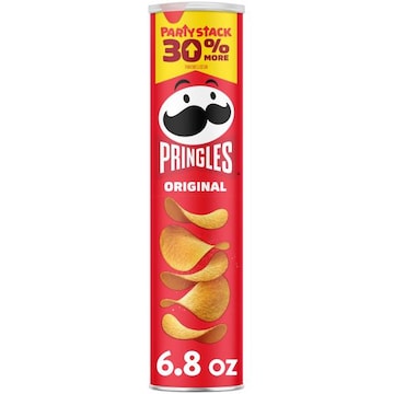 Pringles Potato Crisps Chips Original, Lunch Snacks